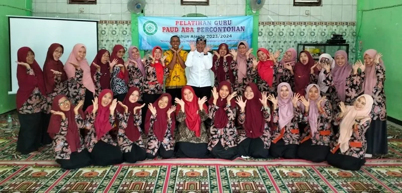Pelatihan Guru PAUD ABA Percontohan Bojonegoro Bangun SDM