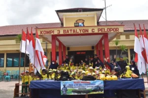 Kelas Inspirasi, PAUD Alam ABA 2 Bojonegoro Kunjungi Brimob