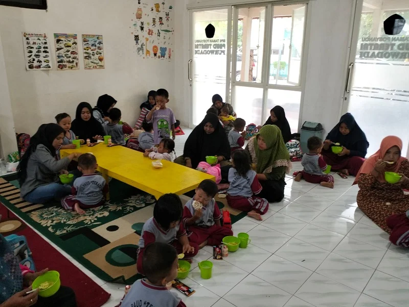 Tingkatkan Ikatan Sosial, PAUD Teratai Lakukan Hal Ini