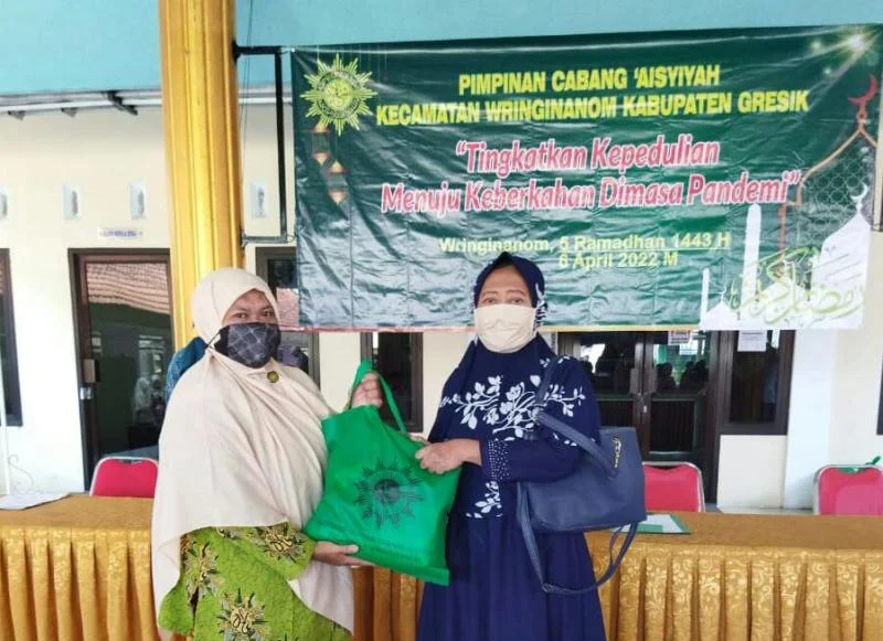 PCA Wringinanom Dakwah lewat Sembako