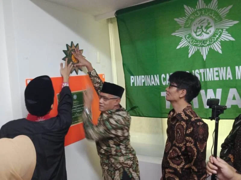 Haedar Nasir Resmikan Kantor Dakwah Cabang Muhammadiyah Taiwan