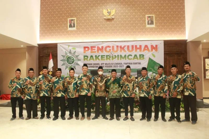 Pengukuhan PCM Babat, Dapat Tiga Pesan