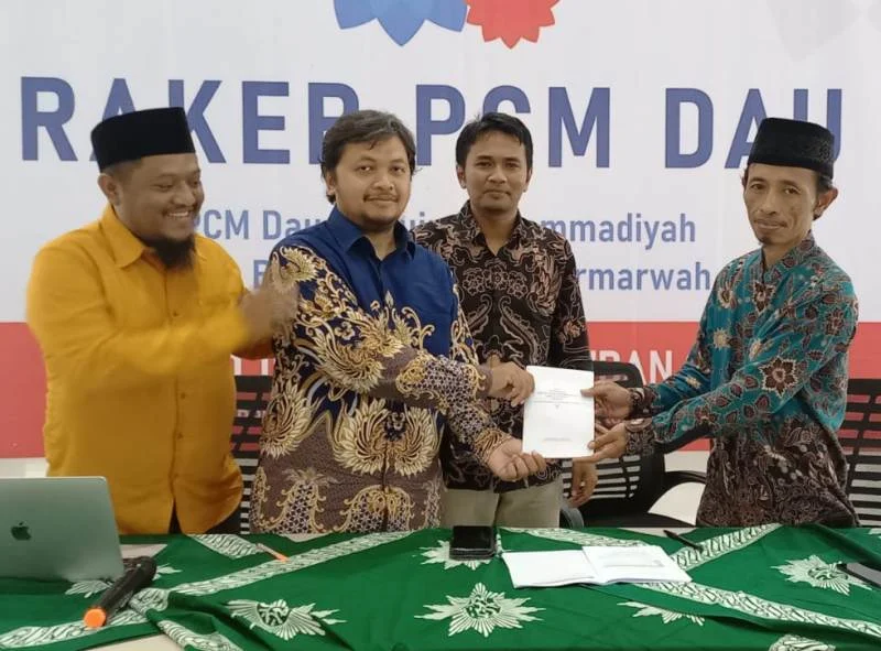 PCM Dau Adakan Raker di Ponpes Internasional