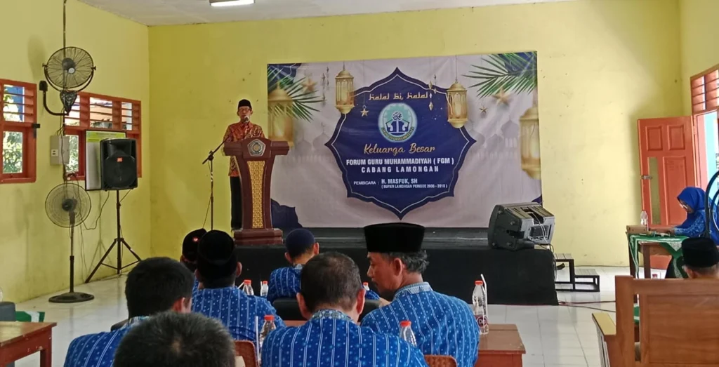 Ini Pesan PCM Lamongan di Halalbihalal FGM