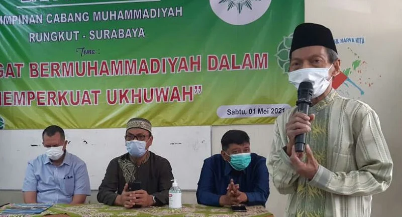 PCM Rungkut Terima Wakaf Tanah untuk Pesantren Tahfidh