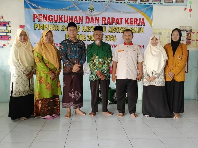 Pengukuhan PCNA Balen, Ini Daftar Personelnya