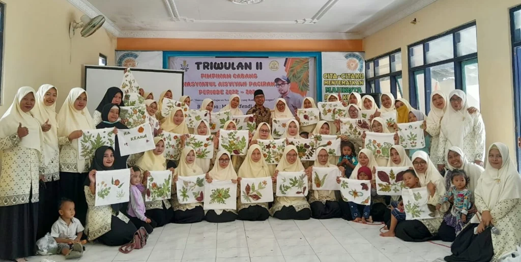 Ecoprint di Triwulan II PCNA Paciran
