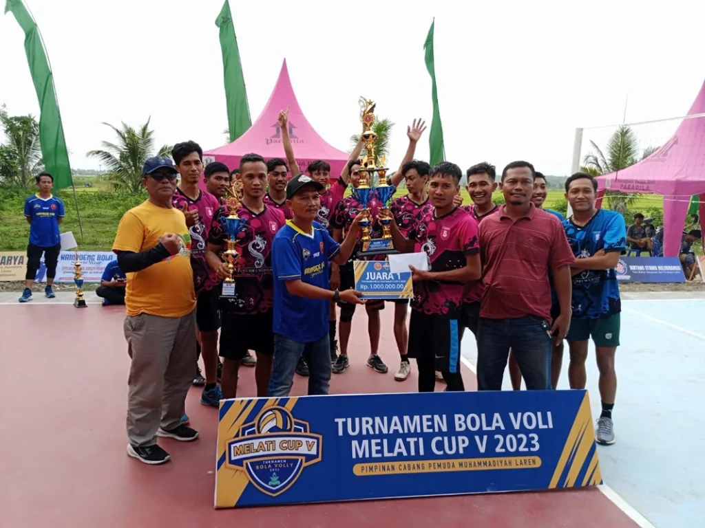 PCPM Laren Gelar Turnamen Bola Voli Melati Cup V, Ini Juaranya