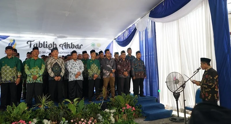 PCM Manyar Kukuhkan PRM di Masjid Al-Aqsha