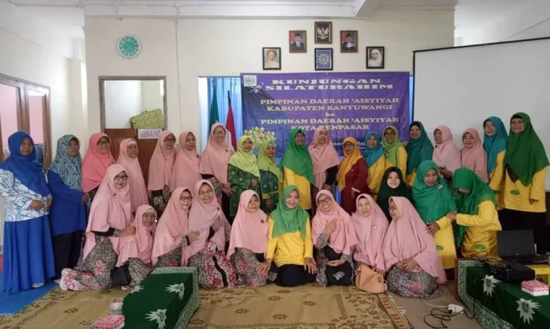 PDA Banyuwangi Silaturahim ke Aisyiyah Denpasar