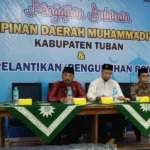 Pelantikan Bersama Enam PCM, Ini Pesan PDM Tuban