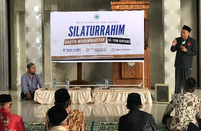 Muhammadiyah Genteng Gelar Silaturahim Khatib