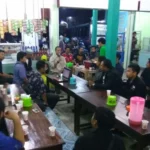 Di Warung Kopi, Pekik Takbir dan Merdeka Warnai Konsolidasi Awal Tahun 2017 Pemuda Muhammadiyah Gresik