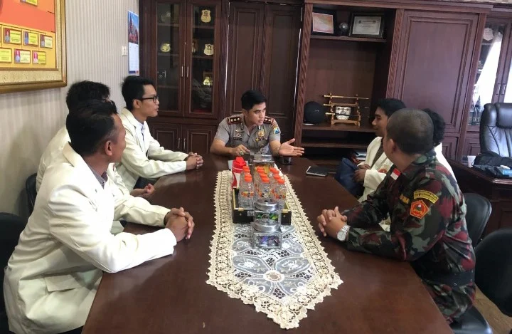 Pemuda Muhammadiyah dan Polres Siap Jogo Pasuruan