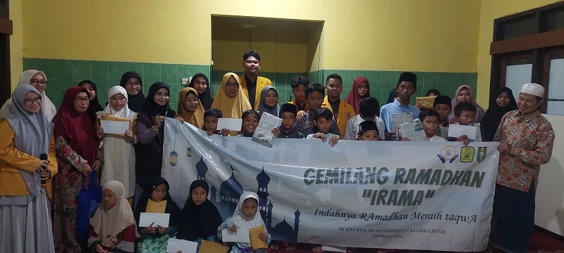 IPM Smamio Ciptakan Keceriaan di Panti Asuhan Muhammadiyah