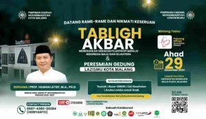 Resmikan Gedung Lazismu Kota Malang, Muhammadiyah Kota Malang Akan Gelar Tabligh Akbar