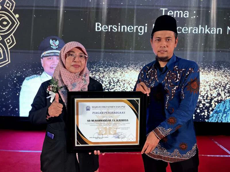 SDM 18 Mulyorejo Raih Penghargaan PPDB Terbaik Tiga Tahun Terakhir