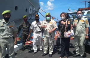 PPM Tabur Bunga untuk Kru KRI Nanggala