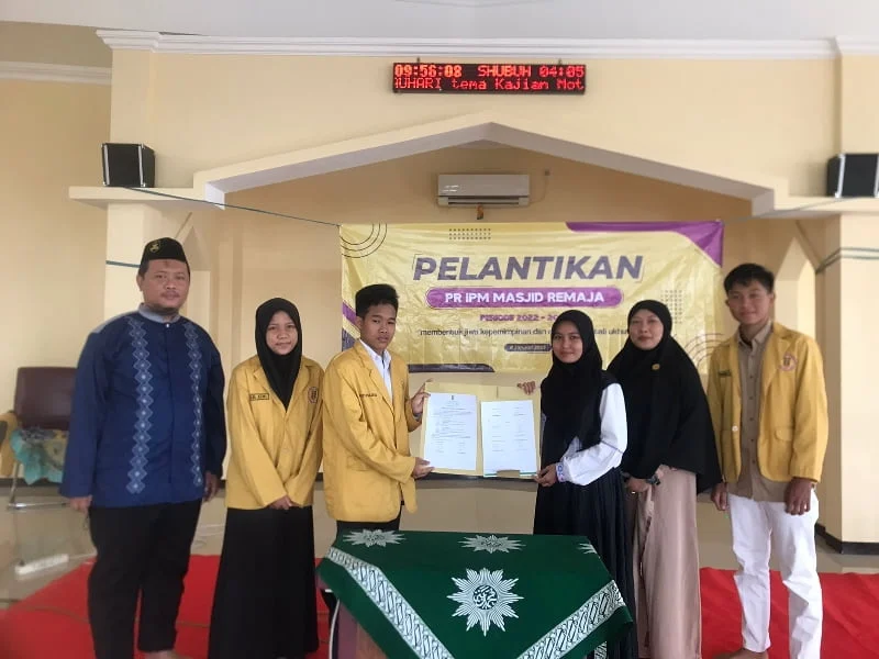 Pelantikan IPM Masjid Remaja, Pesan Ini Jadi Perhatian