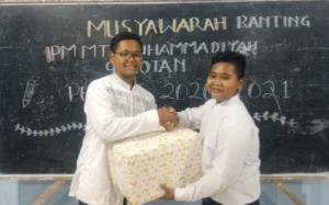 MTs Muhammadiyah 9 Wotan Panceng Pilih PR IPM Baru