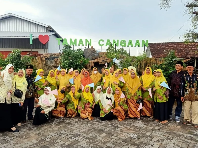 500 Warga Muhammadiyah Cangaan Pawai Taaruf Muktamar