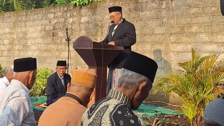 Shalat Idul Fitri PRM Jalen Tempati Lokasi Baru