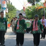 Pawai Taaruf dan Tanjidor pada Puncak Milad di Paciran