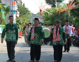 Pawai Taaruf dan Tanjidor pada Puncak Milad di Paciran