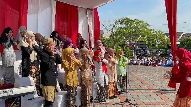 Saat Tim Padus Spemdalas Memikat Peserta Upacara