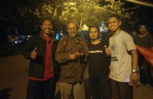 Pak Manan, Bintang Aksi 411 Hadir di Bangkalan