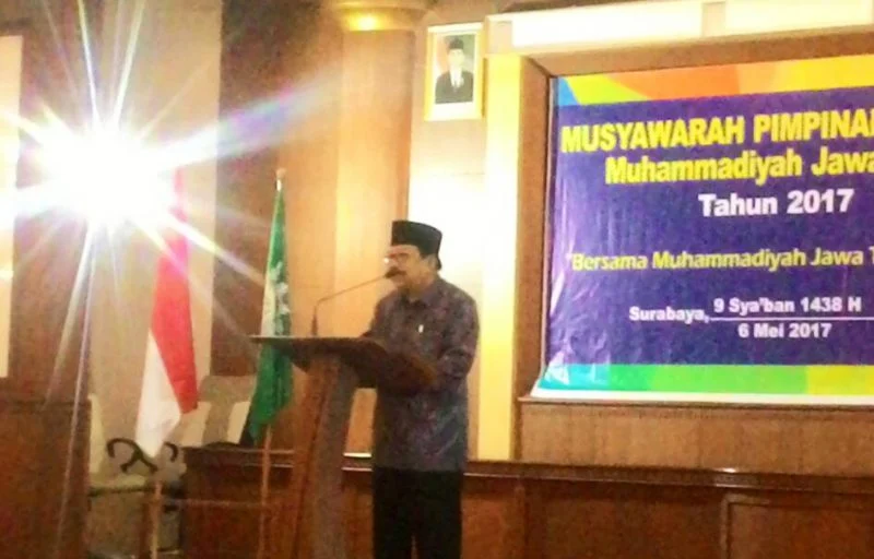 Ternyata Ada Tambang Emas Melimpah di Jatim, Kata Pakde Karwo di Muspimwil Muhammadiyah
