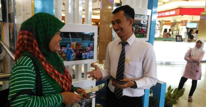 Persaingan Ketat, SMP Muhammadiyah Se-Surabaya Menjaring Siswa di Mall