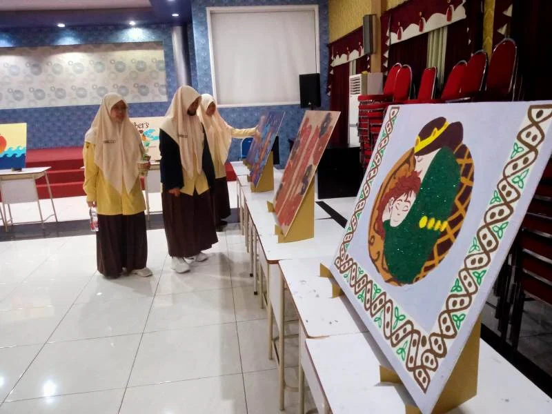 Pameran Lukisan Mural, Sisip Pesan Peran Ibu