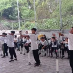 Ekskul Panahan SD Muri, Bidikan Tepat Dapat Reward