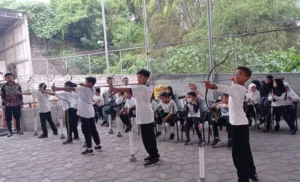 Ekskul Panahan SD Muri, Bidikan Tepat Dapat Reward