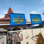 Papan Nama Muhammadiyah Tampo Banyuwangi Dipasang Kembali