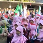 Muhammadiyah Kranji Paciran Gelar Kirab HUT RI