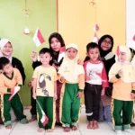 Peringati HUT RI, PAUD Aisyiyah Sidokare Gelar Senam Cuci Tangan