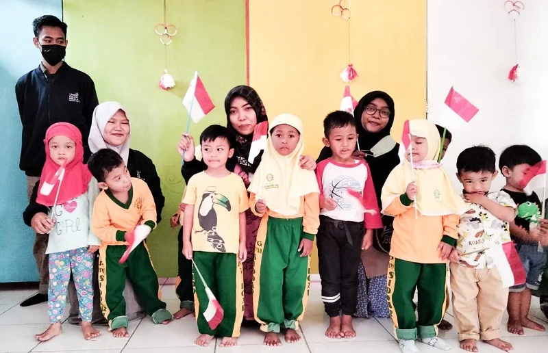 Peringati HUT RI, PAUD Aisyiyah Sidokare Gelar Senam Cuci Tangan