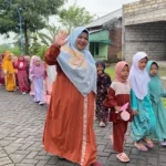 Pawai Isra Mikraj Keliling Dusun Karang Semanding