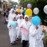 Pawai Taaruf SD Dubes Diwarnai Beragam Pakaian Ekskul