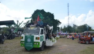 PCM Pleret Gelar Pawai Taaruf 3 KM Songsong Muktamar Muhammadiyah