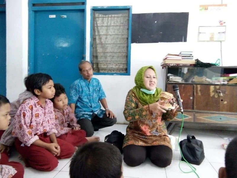 Sekolah Kreatif Ini Ajarkan Anak Peduli Kesehatan Gigi