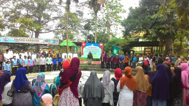 Dilaksanakan Outdoor di Taman Wisata, Pelantikan Pimpinan Muhammadiyah Ini Menghipnotis Wisatawan