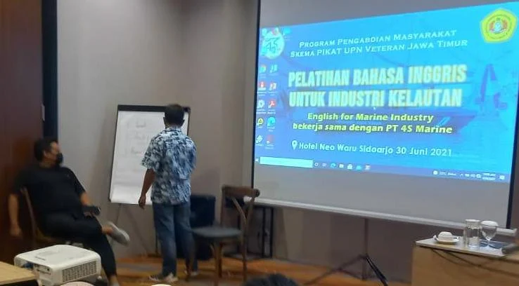 Pelatihan English for Marine Industry Digelar UMLA dan UPN