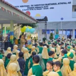 Meriahnya MPLS sekaligus Milad Ke-20 TK Aisyiyah 40 PPS Gresik