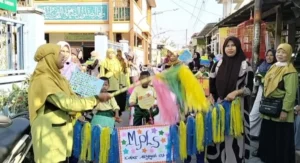PAUD Aisyiyah Golokan Akhiri MPLS dengan School Tour Sepeda Hias