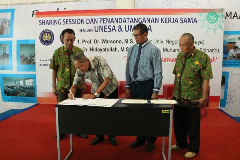 SMA Muhammadiyah 10 GKB Gandeng UNESA dan UMSIDA untuk Tingkatkan Kualitas Pendidikan