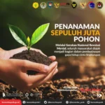 Aksi Tanam 10 Juta Pohon Menko PMK, Muhammadiyah Jadi Mitra Pendukung