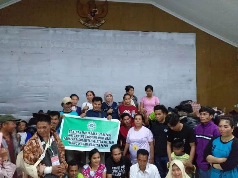 MDMC Bantu Pulangkan Pengungsi Wamena Asal Pare-Pare